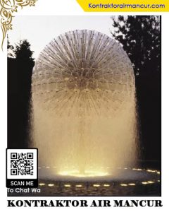 Nozzle Crystall Ball Air Mancur MEWAH