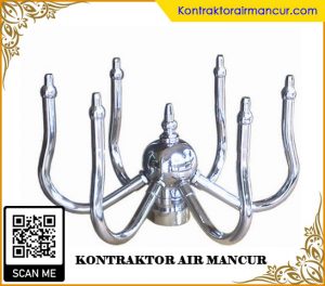 Nozzle Rotating Berkuallitas untuk air mancur mewah