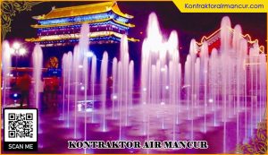 Penerapan Nozzle Air Mancur Small air mixed