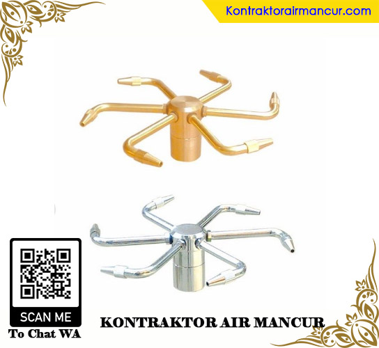 Rotating nozzle air mancur menari murah berkualitas terbaik